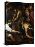 The Scourging-Giovanni Battista Paggi-Stretched Canvas