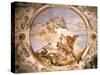 Genius on Pegasus Putting Time to Flight-Giambattista Tiepolo-Stretched Canvas