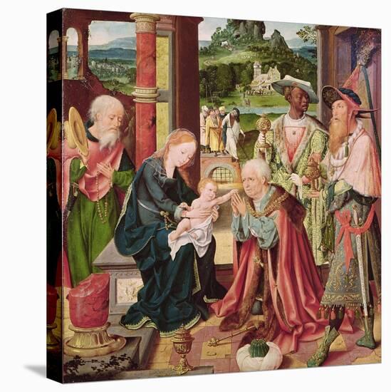 The Adoration of the Magi-Joos Van Cleve-Stretched Canvas