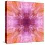 Pink and orange abstract.-Jaynes Gallery-Stretched Canvas