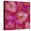 Pink Palm Fronds Pattern-Bee Sturgis-Stretched Canvas