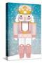 Nutcracker III Blush-Ryan Fowler-Stretched Canvas