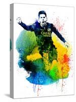 Lionel Messi I-Jack Hunter-Stretched Canvas