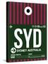 SYD Sydney Luggage Tag 2-NaxArt-Stretched Canvas