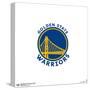 Gallery Pops NBA Golden State Warriors - Global Logo Wall Art-Trends International-Stretched Canvas