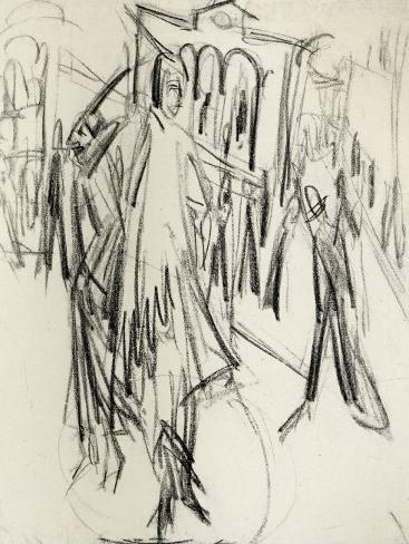 Potsdamer Platz Ii Prints Ernst Ludwig Kirchner Allposters Com