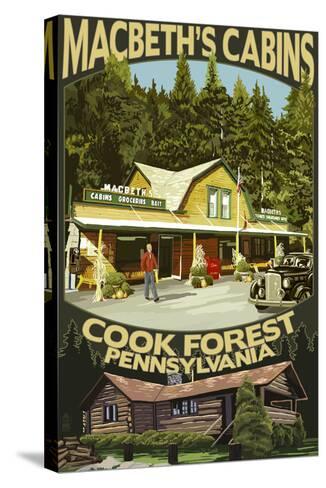 Macbeth S Cabins Cook Forest Pennsylvania Prints By Lantern