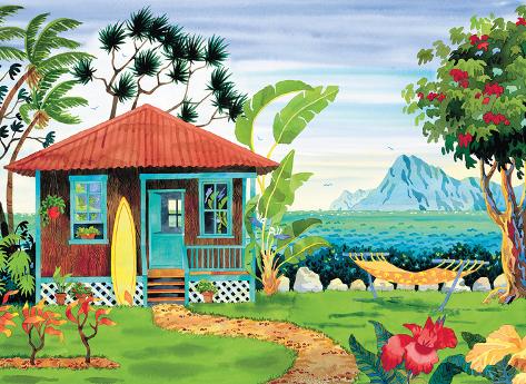 The Beach House Hawaii Hawaiian Islands Tropical Paradise Giclee Print Robin Wethe Altman Allposters Com The Beach House Hawaii Hawaiian Islands Tropical Paradise Giclee Print Robin Wethe Altman Allposters Com