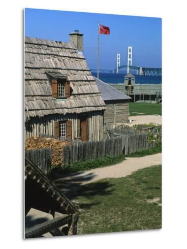 Colonial Michilimackinac Mackinaw City Michigan Usa