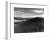 0-1-0038, Dunes and Clouds, 1947 (gelatin silver print)-Brett Weston-Framed Photographic Print