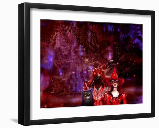 0-Helloween Visit 4-RUNA-Framed Giclee Print