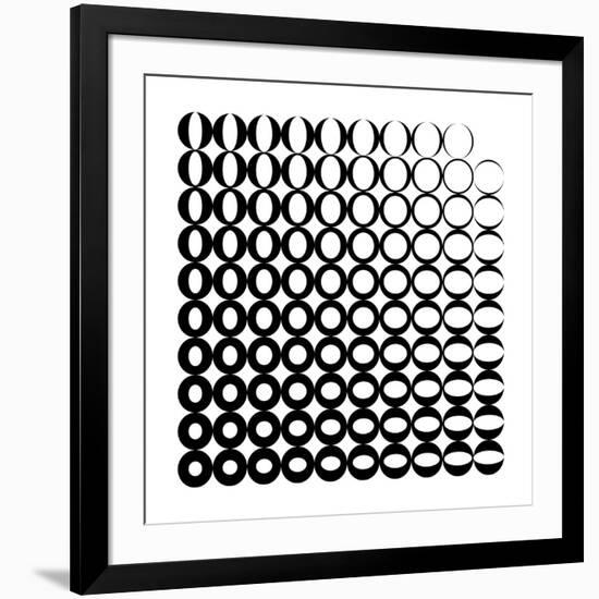 0 to Zero-Simon C^ Page-Framed Giclee Print