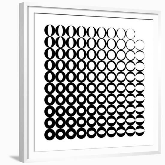 0 to Zero-Simon C^ Page-Framed Giclee Print