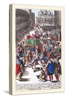 004-Fiesta Popular En Venecia-Habiti D’Hvomeni Et Donne Venetiane 1609-Franco Giacomo-Stretched Canvas
