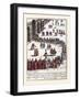 006-Procesion Anual En La Plaza De San Marcos De Venecia-Habiti D’Hvomeni Et Donne Venetiane 1609-Franco Giacomo-Framed Art Print