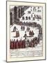 006-Procesion Anual En La Plaza De San Marcos De Venecia-Habiti D’Hvomeni Et Donne Venetiane 1609-Franco Giacomo-Mounted Art Print