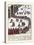 006-Procesion Anual En La Plaza De San Marcos De Venecia-Habiti D’Hvomeni Et Donne Venetiane 1609-Franco Giacomo-Stretched Canvas