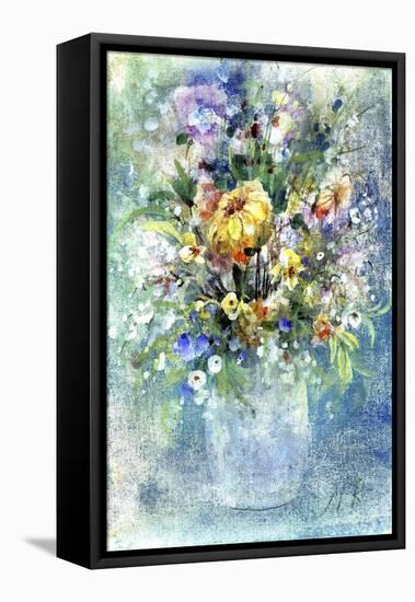 00Bouquet of Flowers 2-RUNA-Framed Stretched Canvas