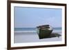 01 Blue Boat with Oar-Zhen-Huan Lu-Framed Giclee Print