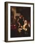 01316 the Doctor's Visit-Frans Van Mieris-Framed Giclee Print