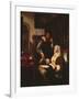 01316 the Doctor's Visit-Frans Van Mieris-Framed Giclee Print