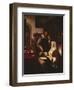 01316 the Doctor's Visit-Frans Van Mieris-Framed Giclee Print