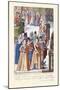 018-Baile En La Repuplica De Venecia-Habiti D’Hvomeni Et Donne Venetiane 1609-Franco Giacomo-Mounted Art Print