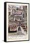 021-Fiesta Popular En Venecia-Habiti D’Hvomeni Et Donne Venetiane 1609-Franco Giacomo-Framed Stretched Canvas