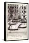 022-Espectaculo De Gondolas En Venecia-Habiti D’Hvomeni Et Donne Venetiane 1609-Franco Giacomo-Framed Stretched Canvas