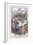 026-Juego Del Calzo -Habiti D’Hvomeni Et Donne Venetiane 1609-Franco Giacomo-Framed Art Print