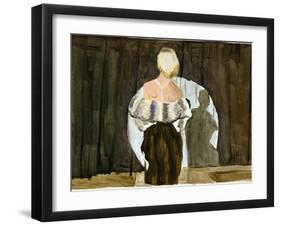 03.11.09 - the Modelled the Fur in their Apartment, 2009-Cathy Lomax-Framed Giclee Print