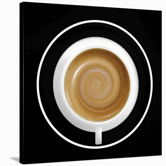 06:00 Enjoy A Coffee Super Cell-Udo Dittmann-Stretched Canvas