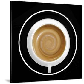 06:00 Enjoy A Coffee Super Cell-Udo Dittmann-Stretched Canvas