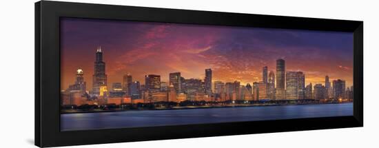 0710 Chicago-Doug Cavanah-Framed Premium Giclee Print