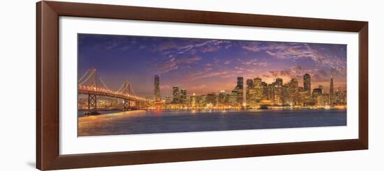 0737 SF with Bay Bridge-Doug Cavanah-Framed Giclee Print