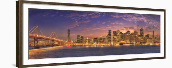 0737 SF with Bay Bridge-Doug Cavanah-Framed Giclee Print