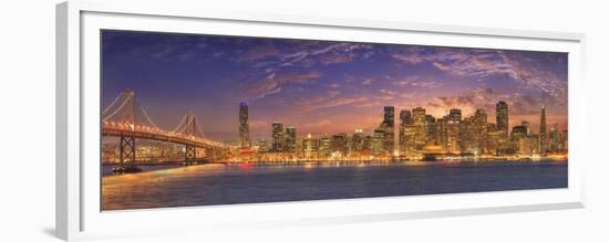 0737 SF with Bay Bridge-Doug Cavanah-Framed Giclee Print