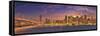 0737 SF with Bay Bridge-Doug Cavanah-Framed Stretched Canvas