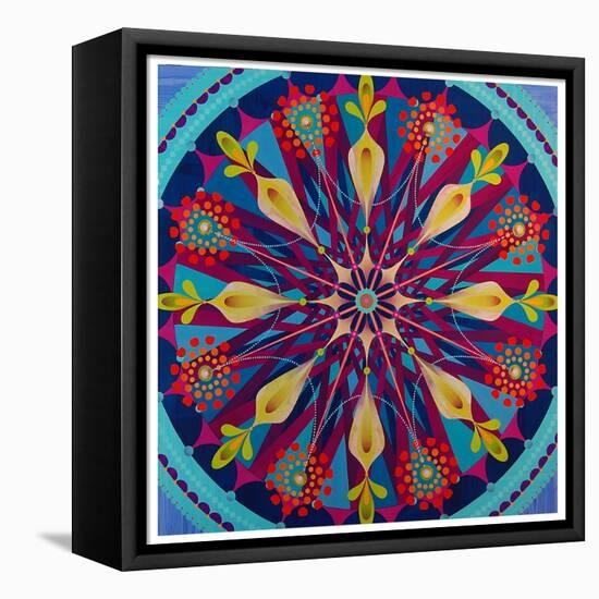 0792-Rex Ray-Framed Stretched Canvas