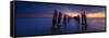 0887 Pillars of Memories-Doug Cavanah-Framed Stretched Canvas