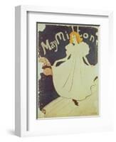 09:May Milton, France, 1895-Henri de Toulouse-Lautrec-Framed Giclee Print