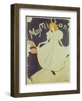 09:May Milton, France, 1895-Henri de Toulouse-Lautrec-Framed Premium Giclee Print