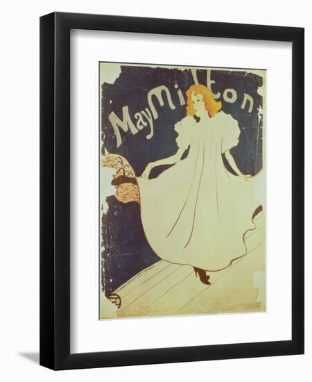 09:May Milton, France, 1895-Henri de Toulouse-Lautrec-Framed Premium Giclee Print