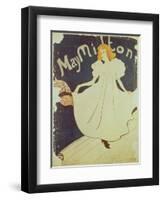 09:May Milton, France, 1895-Henri de Toulouse-Lautrec-Framed Premium Giclee Print