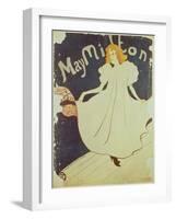 09:May Milton, France, 1895-Henri de Toulouse-Lautrec-Framed Giclee Print