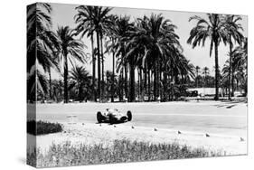 1.5 Litre Mercedes in Action, Tripoli Grand Prix, Tripoli, Libya, 1939-null-Stretched Canvas