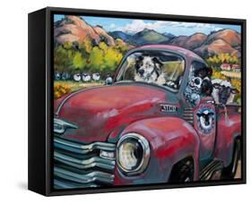 1-800 Ewe Guys-CR Townsend-Framed Stretched Canvas