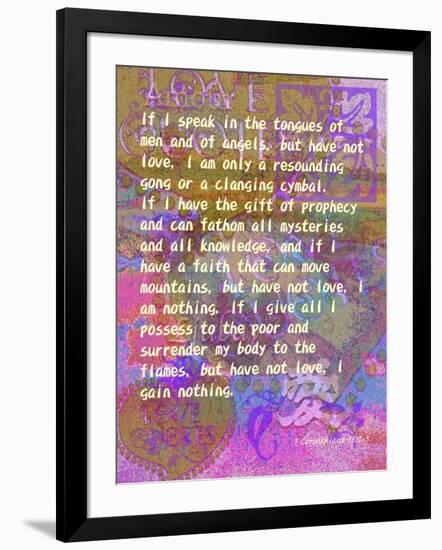 1 Corinthians 13:1-3-Cathy Cute-Framed Giclee Print