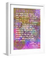 1 Corinthians 13:1-3-Cathy Cute-Framed Giclee Print