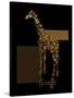 1 Gold Giraffe-Tina Lavoie-Stretched Canvas